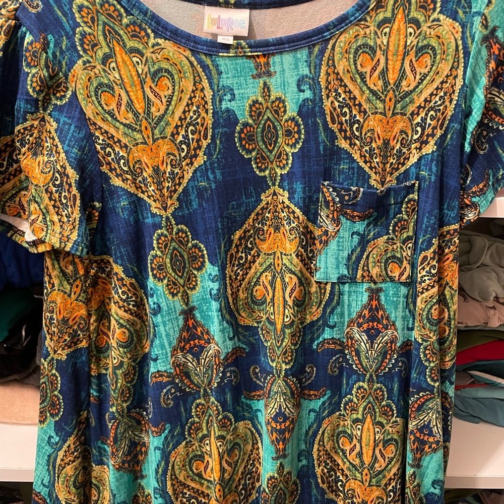 Lularoe Carly Legging Material VGUC XS